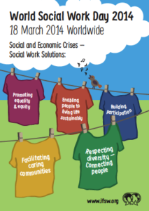 World Social Work Day poster 2014