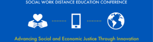 Social Work Distance Education conference banner
