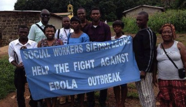 Social Workers Sierra Leone help the fight against Ebola outbreak