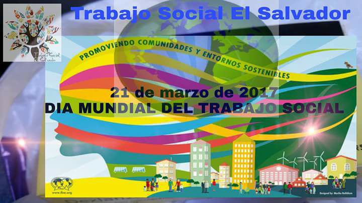 World Social Work Day 2017 El Salvador poster