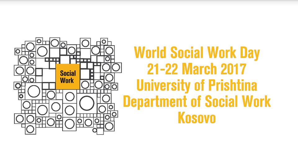 World Social Work Day 2017 Kosovo promotional poster