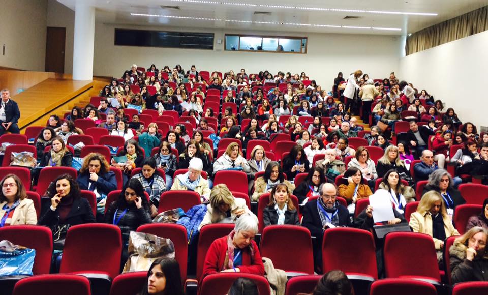 Audience at World Social Work Day 2017 Portugal event