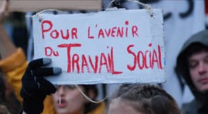 étudiants en travail social